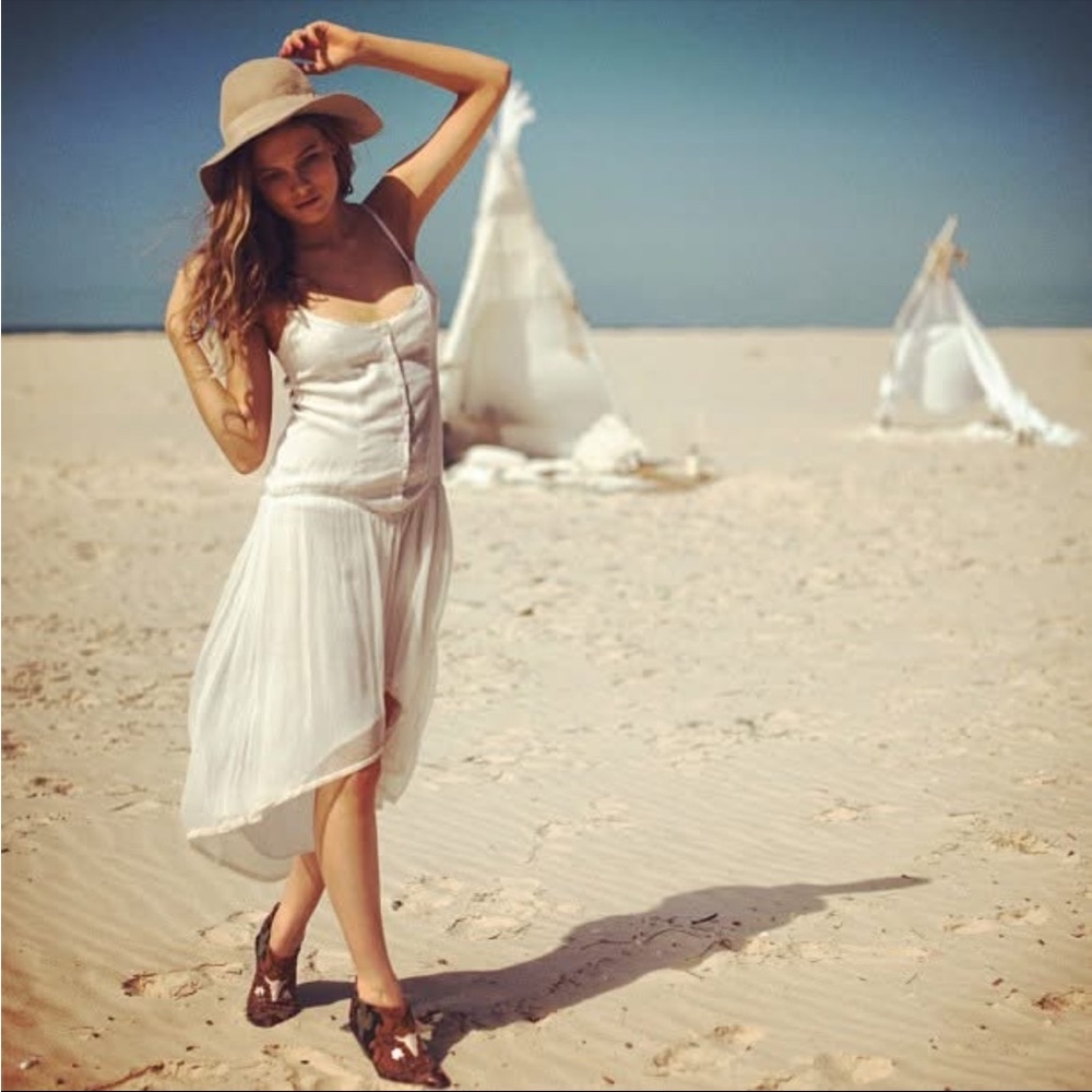 Spell Little Fox Slip Dress